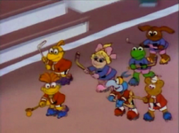 The Muppet Babies in "The Muppet Museum of Art."