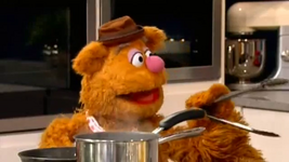 Fozzie Bear briefly puppeteered kitchen prongs on This Morning in 2012, saying "look, it's like a puppet!"