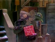 Mr. Hooper wishes Bob a Merry Christmas.