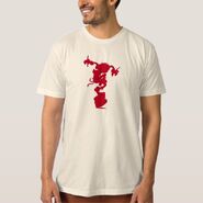 Zazzle animal silhouette shirt