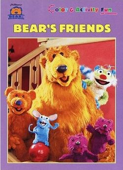 Bear In The Big Blue House Coloring Books Muppet Wiki Fandom