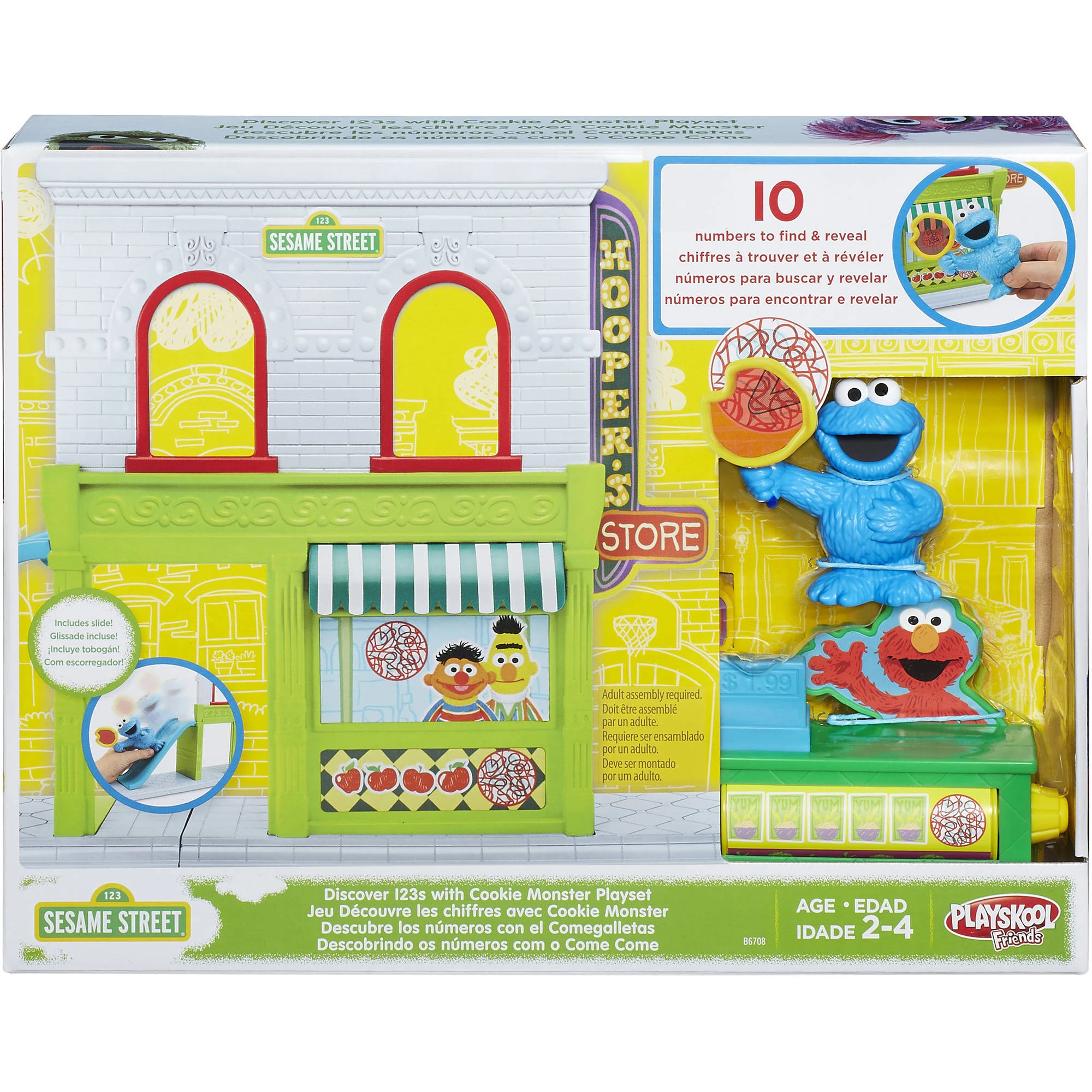 cookie monster numbers toy