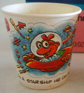 Cup showing Baby Scooter