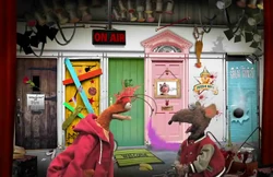 Pepe and Rizzo get annoyed at your clicking of the red button.