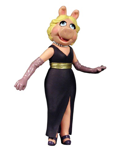 MISS PIGGY w/ Long Hair The Muppet Show action figure by Palisades - The Muppets