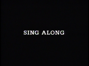 Sing Along's featureless title card.