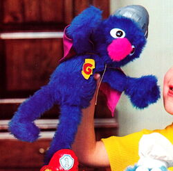 Super grover plush doll discount
