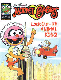 Animal Kong Muppet Babies comic book (1987)