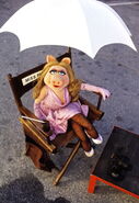 Miss Piggy in a promotional image for The Muppet Movie