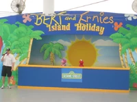 Abby and Elmo at Bert and Ernie's Island Holiday
