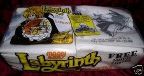 Labyrinth Napkins (Mardi Gras)