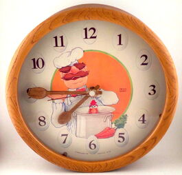 Swedish Chef wall clock