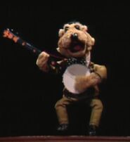 Yancy Woodchuck sings "Barbecue" in Emmet Otter's Jugband Christmas.
