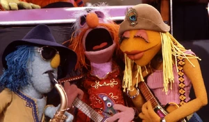 Floyd with his bandmates Zoot and Janice.