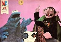 Cookie Monster and The Count 24 pc 1976