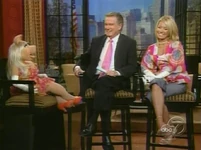 Miss Piggy on Live! with Regis and Kelly, May 19, 2005