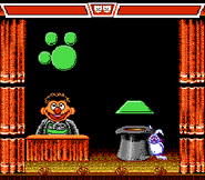 screen capture from the NES version