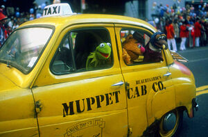 Beau's Taxi in the 1981 parade