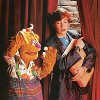 Jason Bateman and Fozzie (from Muppet Magazine issue #21)