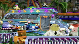 Muppets inside bb bus