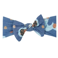 headband bow Cookie Monster