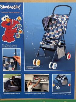 Elmo umbrella stroller clearance