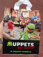 Muppets Most Wanted Trick or Treat Bag Disney Hollywood Studios