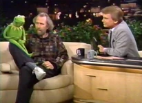 Jim Henson and Kermit on The Pat Sajak Show, May 8, 1989