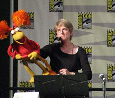 Red Fraggle and Karen Prell at Comic-Con 2008