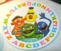 Sesame Street dinnerware 1977