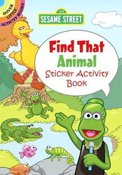 Find That Animal Sticker Activity Book 2011 ISBN 0486330842