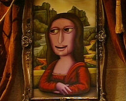 "Groana Lisa" in Elmo Says BOO!