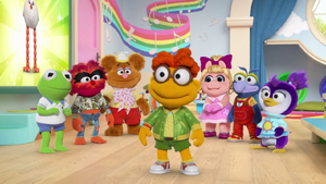 Scooter on the Muppet Babies reboot in 2020.