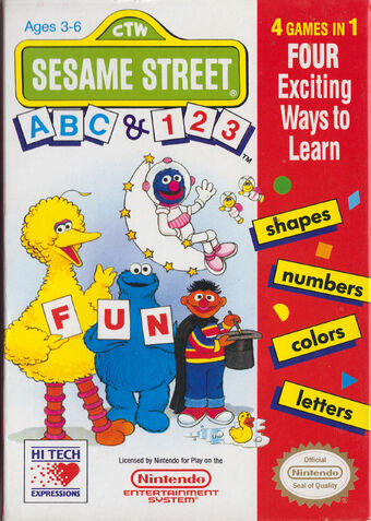 sesame street nes