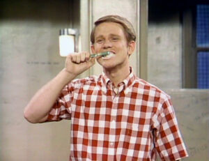 Ron Howard as Richie Cunningham on Sesame Street