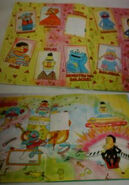 Rua sesamo sticker book page