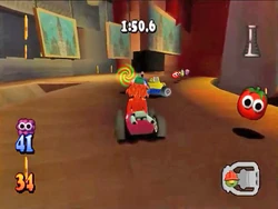 TMS Theme Muppet RaceMania Theatre track