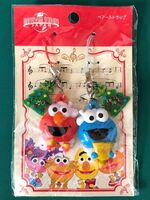 USJ phone mascot-xmas Elmo CM set