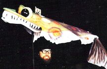 Dave Goelz performs in the "Octopus' Garden" number.