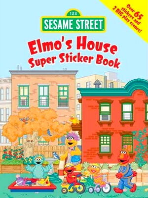 Dover elmos house super sticker book