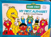 My First Alphabet Action Card Game 1992