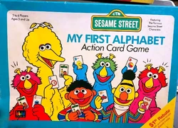 My First Alphabet Action Card Game 1992