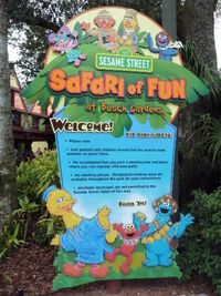 Safari of fun sign