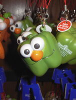 Usj 2012 mascot elmo green pepper