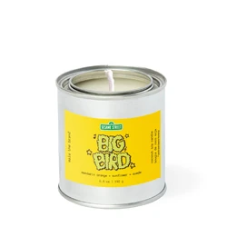 2024 Mala Sesame candle-1a.jpg (151 KB) Big Bird mandarin orange, sunflower, suede