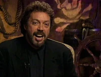 Brian Henson with Kermit & Piggy, and Tim Curry press junket (YouTube) February 9, 1996