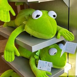 Grande peluche Kermit Cuddleez, Muppets