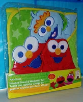 Elmo and Pancho Contreras with an Elmo washmitt