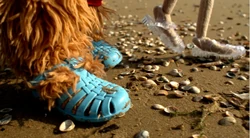 Tommie and Ieniemienie in Sesamstraat "Strandpaal 3"