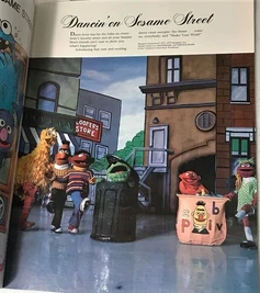 page from the 1979 program (note that both the full-body and hand puppet versions of Ernie are pictured here)